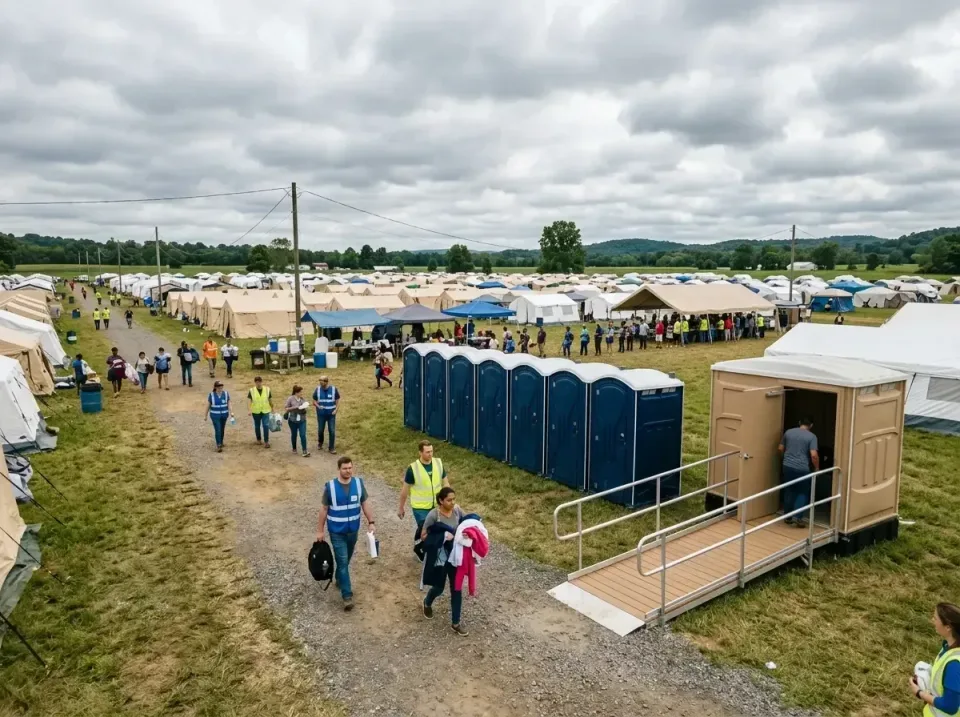 disaster-relief-camp-restrooms-010 — frequently asked questions, Dumpster & Portable Bathrooms Rental in Scott AFB, IL